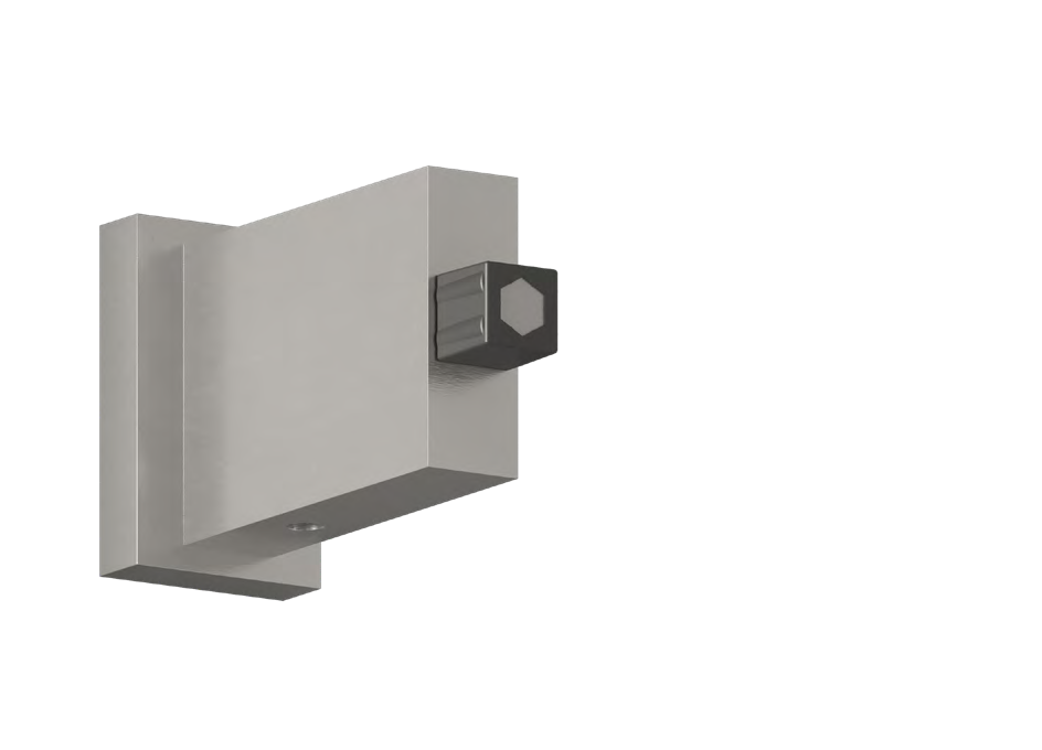 Supporto a parte singolo con base in alluminio