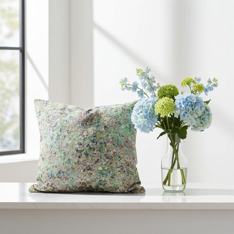 Cuscino jacquard 50x50 cm in viscosa e poliestere Casal – Edizione Limitata