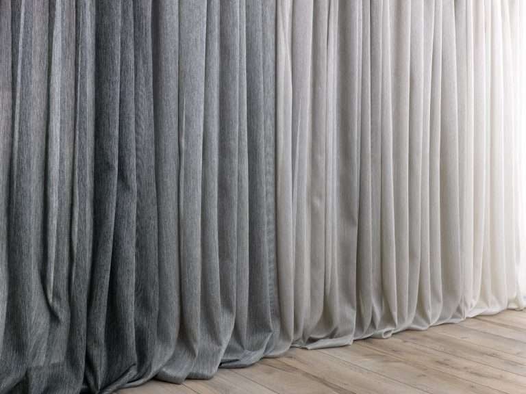 Tendaggio Su Misura Ignifugo Leggero – Tinta Unita | Certificato FR & Artigianale